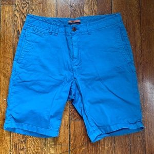 Scotch and soda mens casual shorts blue size 30